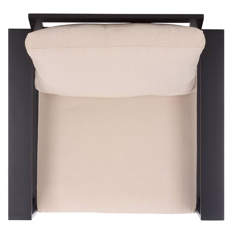 SAFAVIEH Outdoor Living Fash Aluminum Chair (Set of 2) - 36"W x 34"D x 30"H