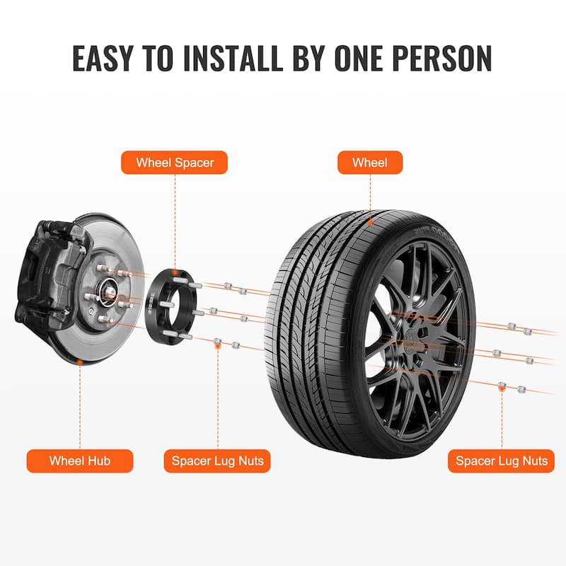 Wheel Spacers，Wheel Adapters Fit for Various Cars.