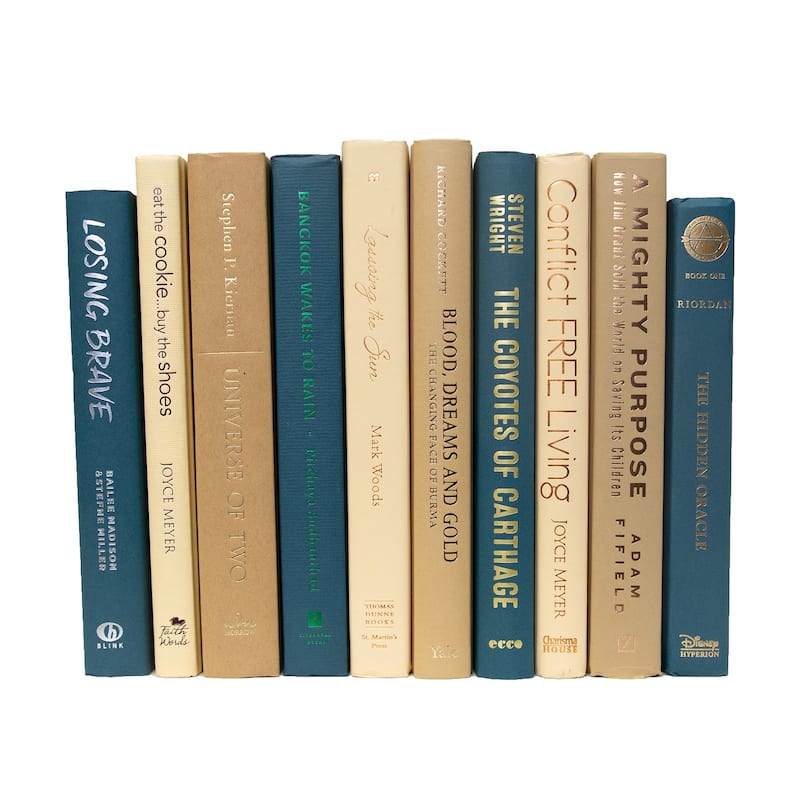 Books Blue Decorative Accessories: Sand Dune ColorPak