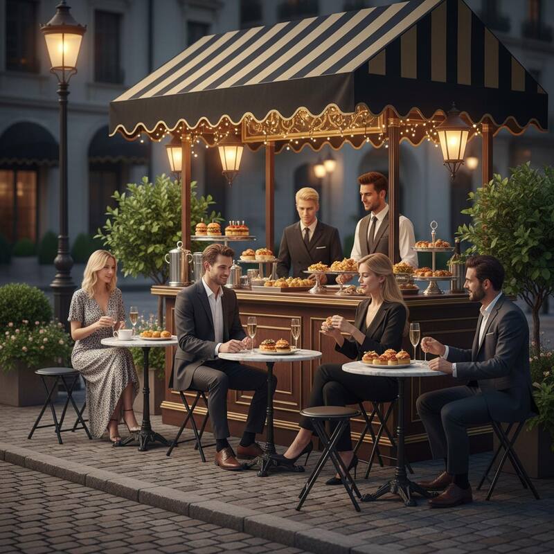 Homylin 18-Inch Folding Stool with Padded PVC Seat, Portable Foldable Metal Stool for Indoor & Outdoor Use