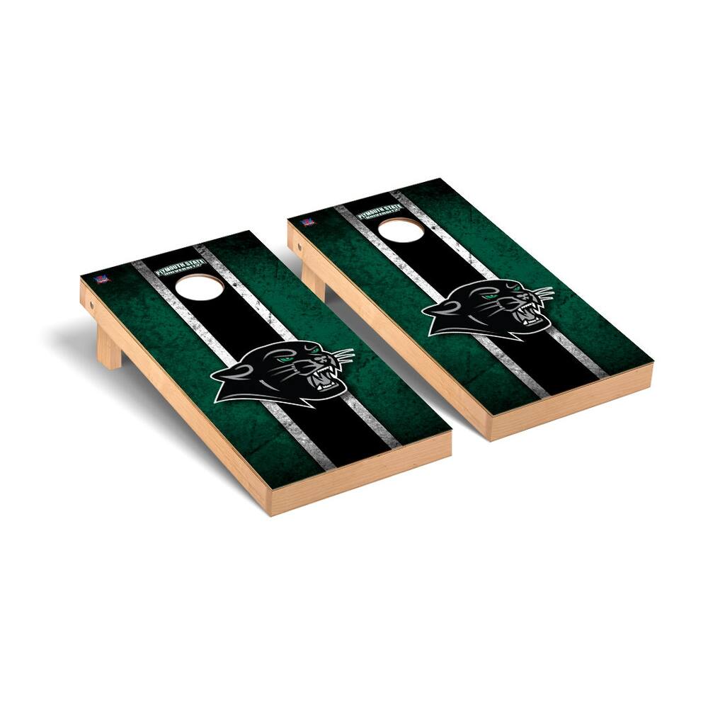 Plymouth State PSU Panthers Vintage Cornhole Board Set