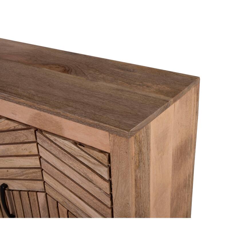 Elk Home Deltaville Natural Wood 40 Inch Wide Credenza