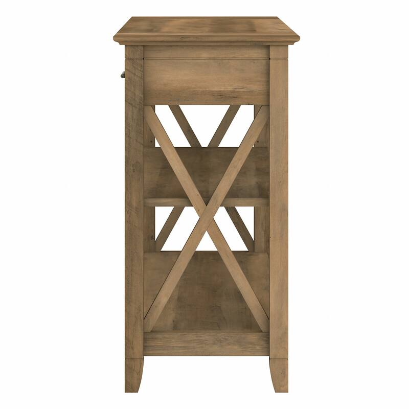 Console Table with Drawers and Shelves