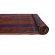 preview thumbnail 8 of 8, Vintage Distressed Ivory Navy/Red Rug - 2'10" x 4'5"