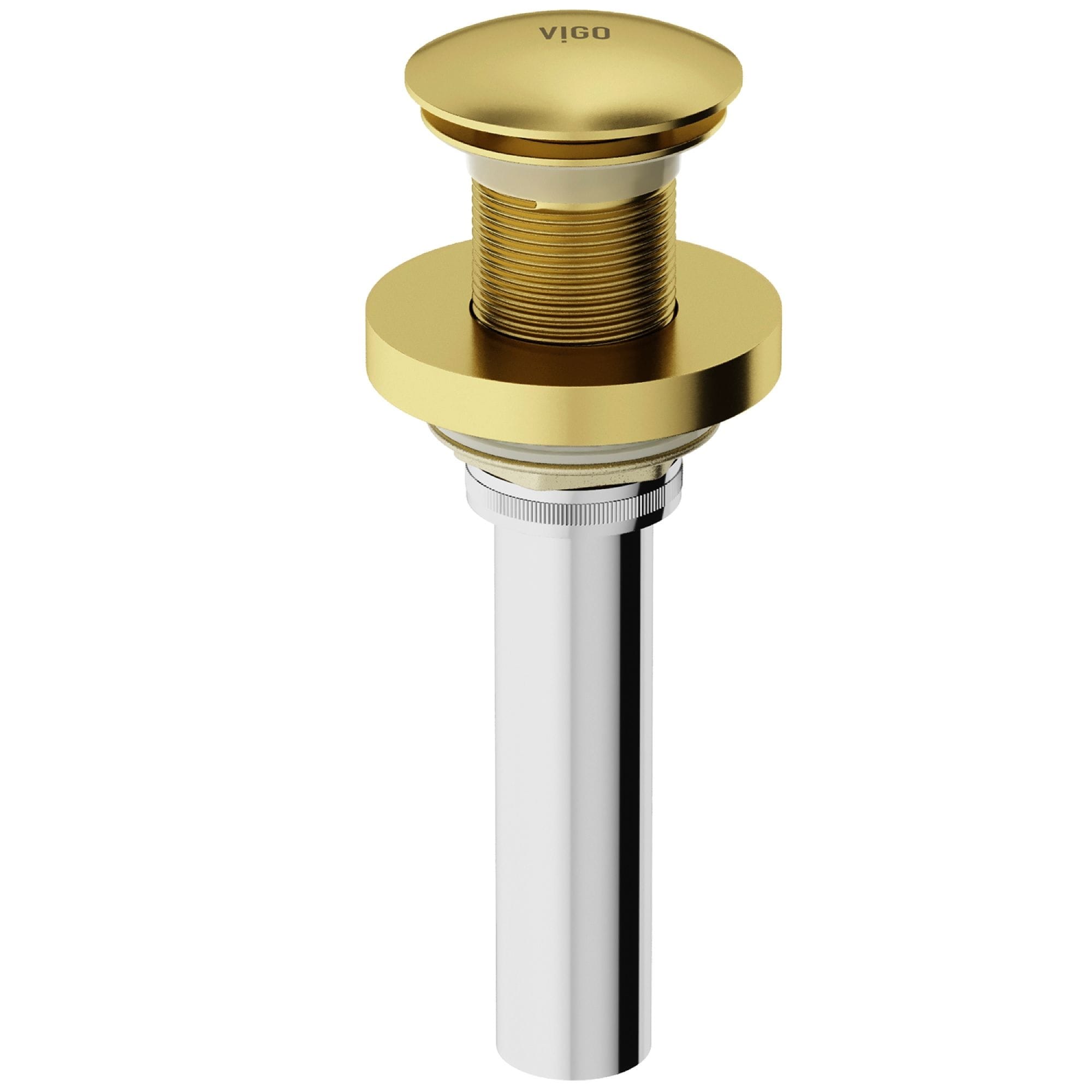 VIGO 1.75" W Vessel Bathroom Sink Pop-up Drain and Mounting Ring