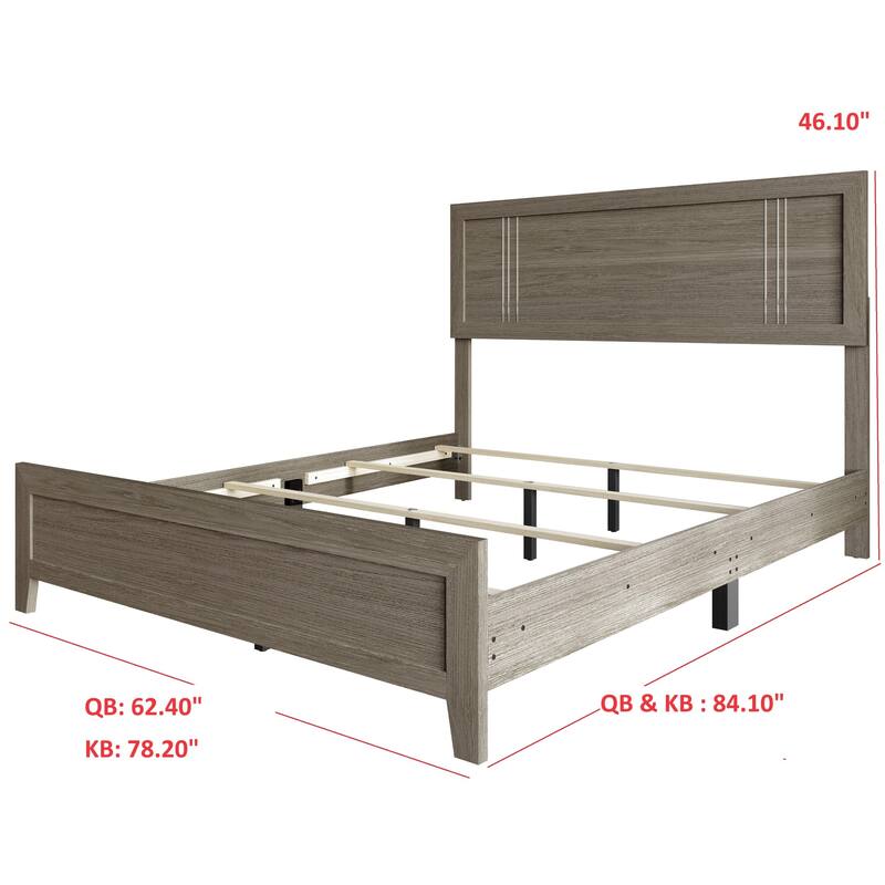Clayfell Carbajal Panel Bed