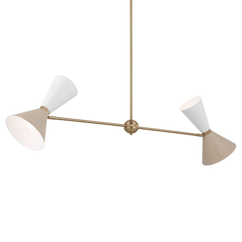 Kichler Lighting Phix 48 in. 4-Light Linear Chandelier