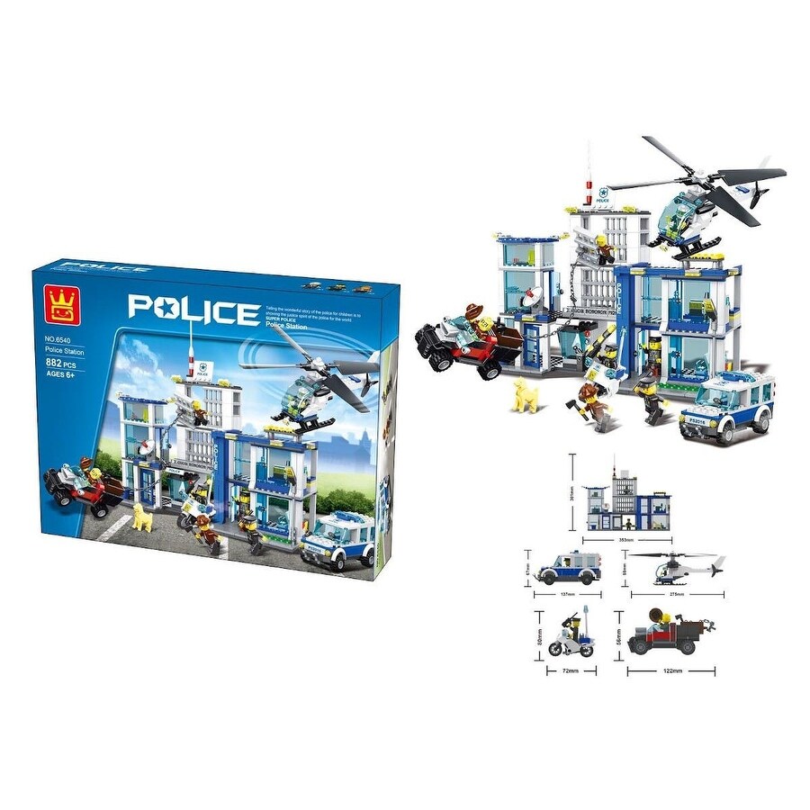 Shop Kids And Adults 3d Building Blocks Toy Puzzle Set 882pcs