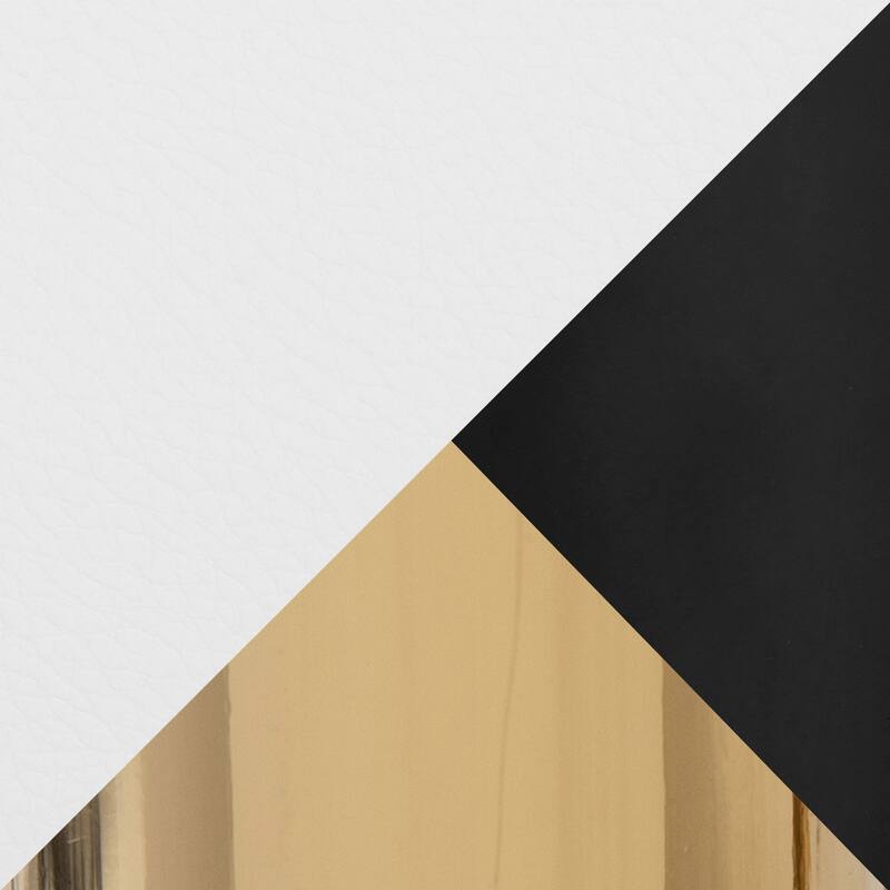 Porch & Den Vika Upholstered 26" Counter Stool with Metal Legs & Square Footrest (Set of 2)