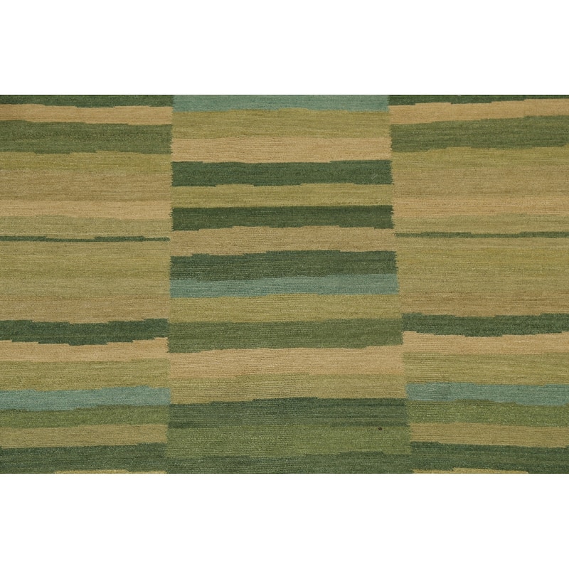 Vegetable Dye Nepalese Oriental Wool Area Rug Handmade Bedroom Carpet - 5'0" x 7'11"
