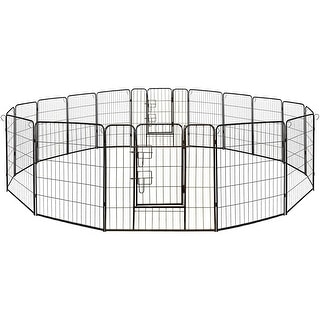 Aleko heavy duty pet playpen on sale