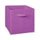preview thumbnail 2 of 115, ClosetMaid Cubeicals 11-inch Fabric Drawer Amethyst