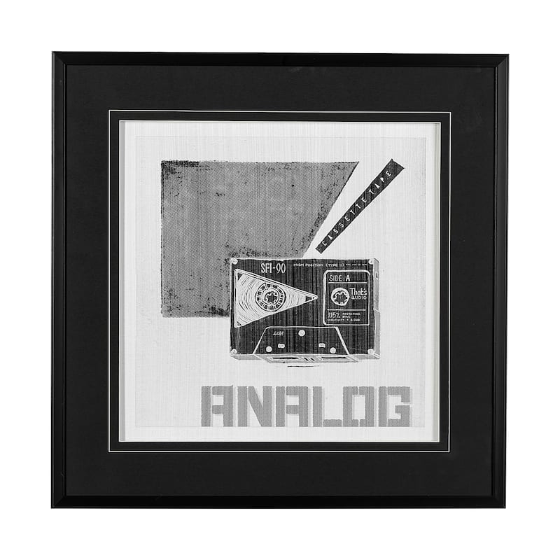 Cassette Tape I Framed Art Print