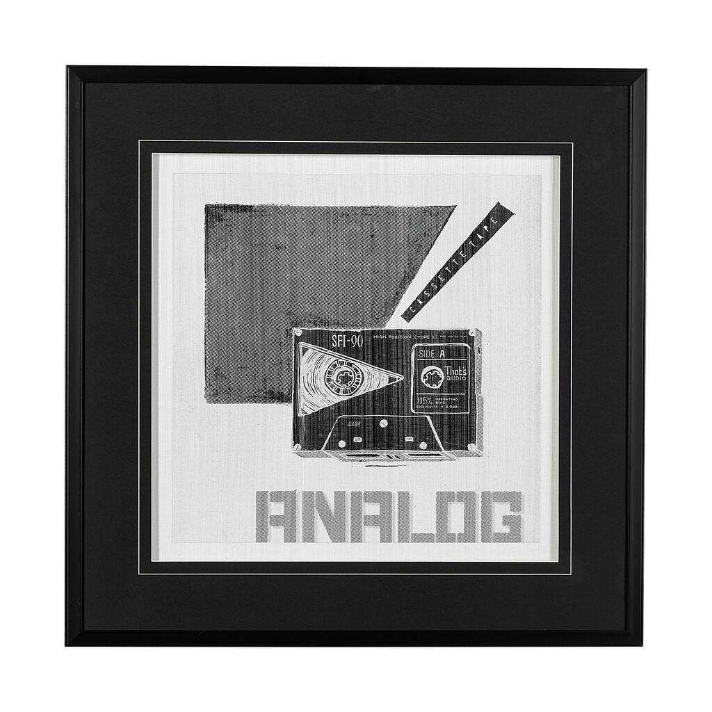 Cassette Tape I Framed Art Print