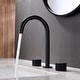 preview thumbnail 4 of 11, Circular X 8" Bathroom Sink Widespread Faucet with Drain Assembly