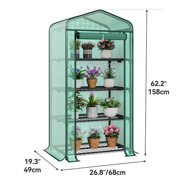 Moasis Growing Rack, Mini Greenhouse with Lights - Bed Bath