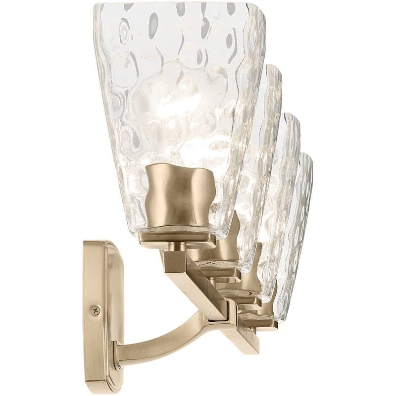 Kichler 55217WTR Marant 4 Light 33" Wide Vanity Light with Clear Water