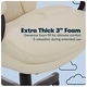 preview thumbnail 22 of 75, Serta Conway Big and Tall Executive Office Chair with Wood Accents