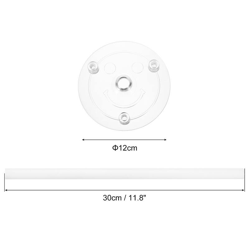 10Pcs Cake Separator Plates 11.8 inch Cakes Dowel Rods for 4 inch Cake - White - 11.8 inch - White - 11.8 inch