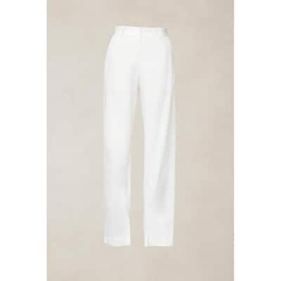 White Tailoring Slim Pants