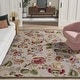preview thumbnail 18 of 156, SAFAVIEH Handmade Chelsea Nataly French Country Floral Wool Rug