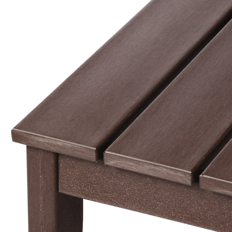 Polytrends Laguna Outdoor Patio Conversation Coffee Table