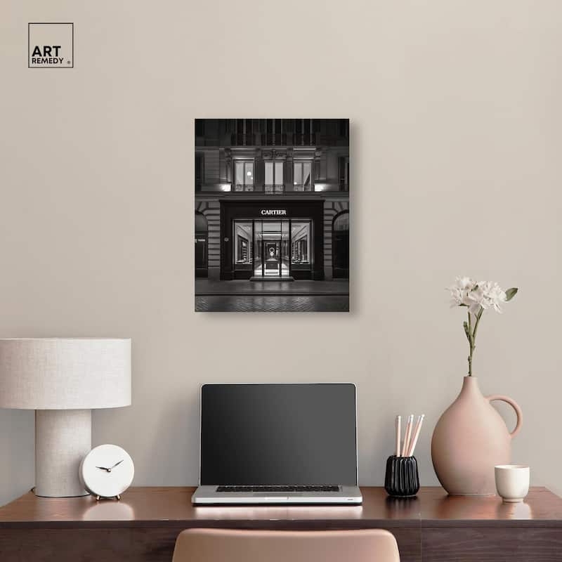 The Lux Store Canvas by Art Remedy, Gallery Wrapped