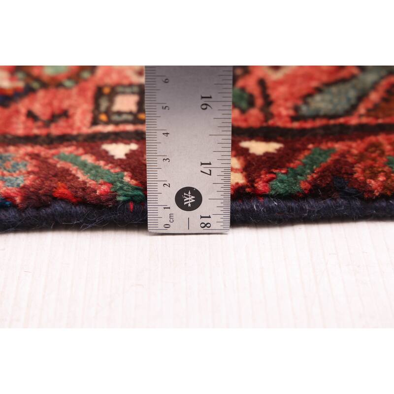 ECARPETGALLERY Hand-knotted Andelz Red Wool Rug - 3'1 x 9'5