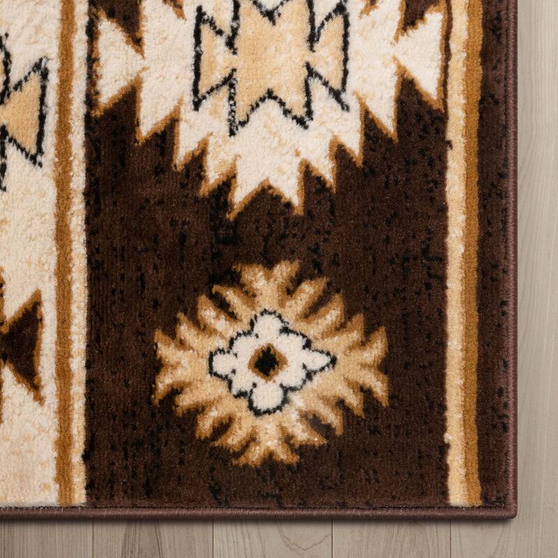 Well Woven Dulcet Rodrigo Southwestern Medallion Area Rug