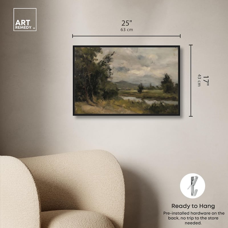 River's Path Canvas by Art Remedy