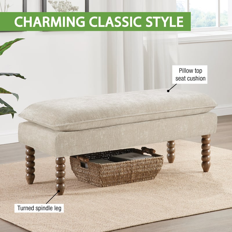 Selina Pillow Top Bench