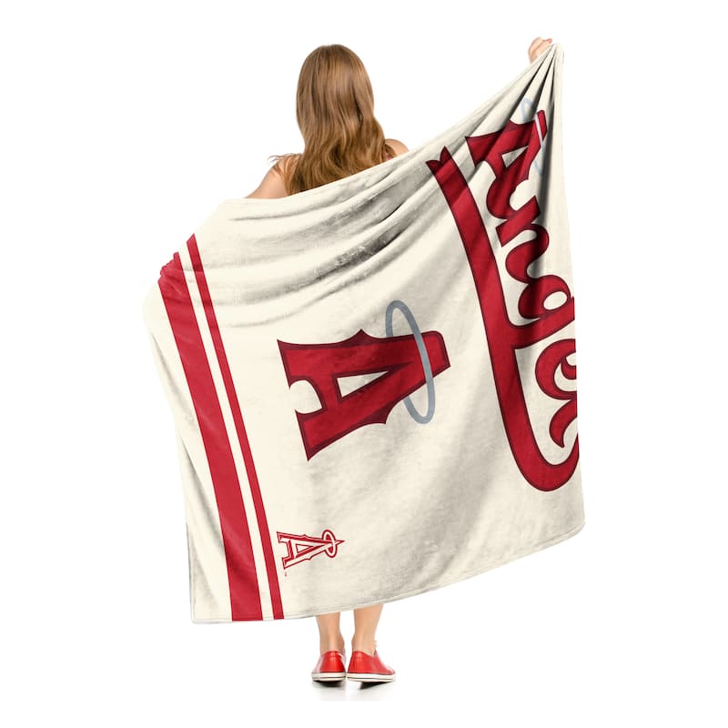 MLB City Connect Los Angeles Angels Silk Touch Sherpa Throw