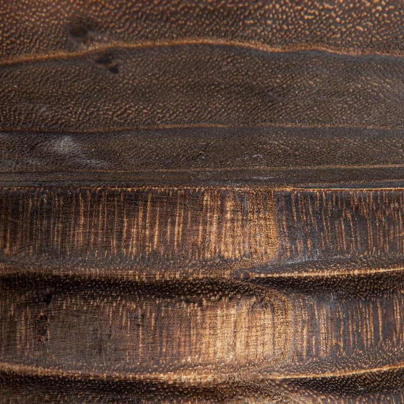 Paulownia Wood Pedestal Bowl