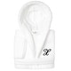 preview thumbnail 22 of 103, Sweet Kids 100% Polyester SUPER PLUSH Double Brushed Hooded Bathrobe with Black Script Monogram X - Large