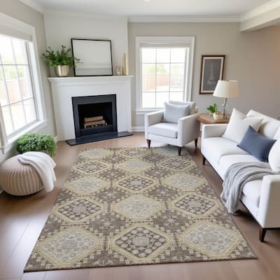 Premium Washable Super Soft Global Modern Mayfield Rug