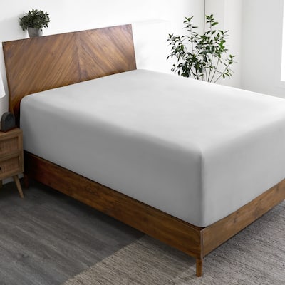 Bare Home Ultra-Soft Microfiber 22 Inch Extra Deep Pocket Fitted Sheet