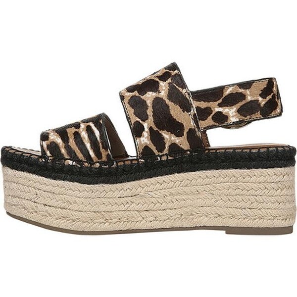 franco sarto leopard espadrilles
