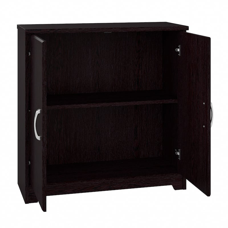 Cabot Small Entryway Cabinet with Doors by Bush Furniture