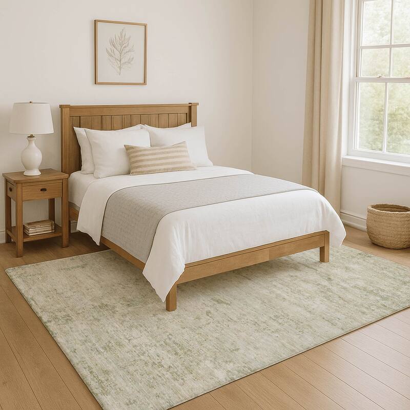 Premium Washable Super Soft Solid Abstract Mayfield Rug