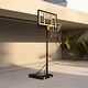 preview thumbnail 1 of 10, Moasis Outdoor Portable Basketball Hoop and Base Stand Adjustable 4.4-10ft Height