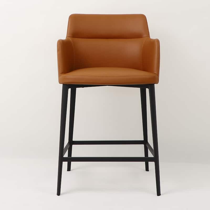 Williamsburg Modern Leatherette Bar Stool (25-inch/ 29-inch)