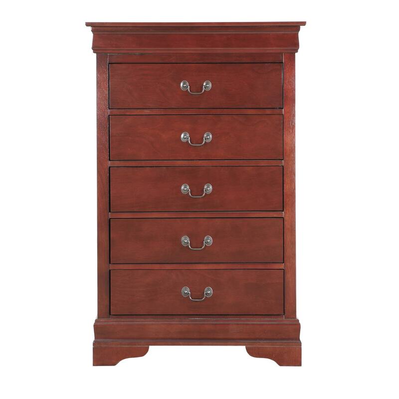 Louis Phillipe 5-drawer Bedroom Chest