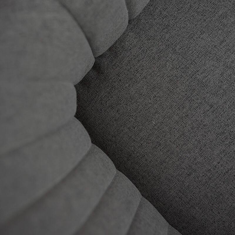 Art Leon Modern Home Office Swivel Arm Accent Chair with Wood Legs