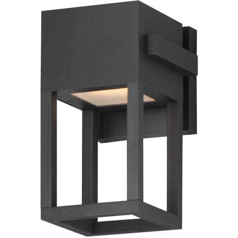Maxim 40671 Strand VX 10" Tall LED Outdoor Wall Sconce - Black