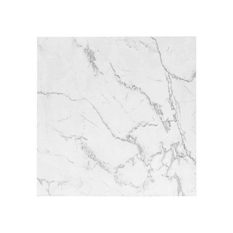 Faux Marble Square Coffee Table