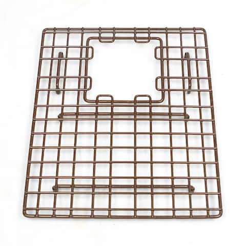 SinkSense Maybeck 12.5" x 15.75" Kitchen Sink Bottom Grid, Antique Brown