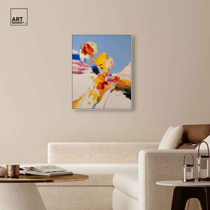 Flippant Bloom II Canvas by Art Remedy