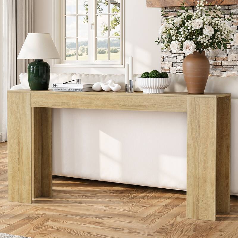 62.99" Extra Long Entryway Console Table for Living Room and Entryway