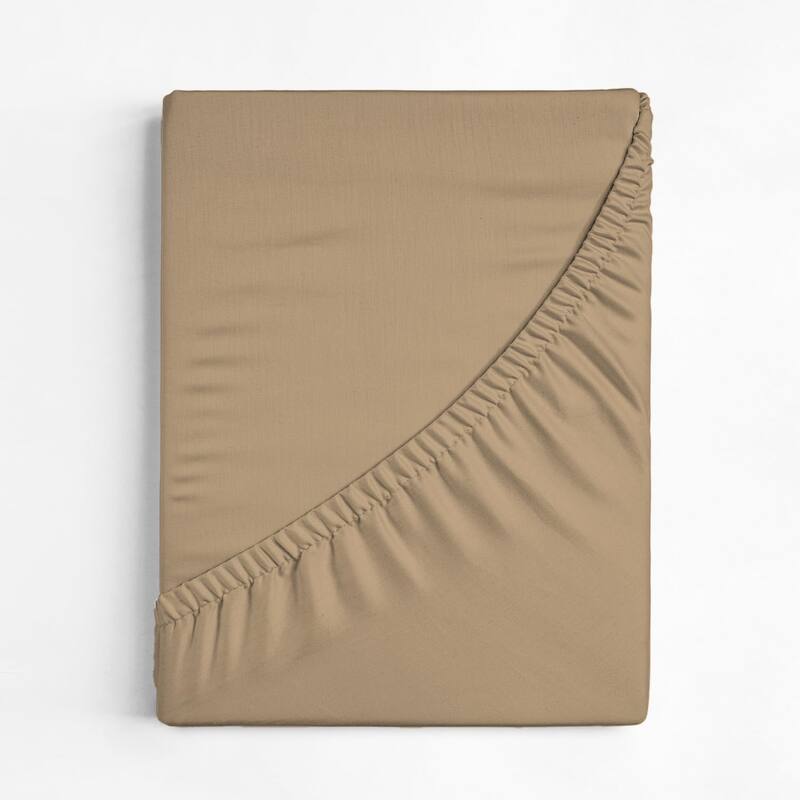 CGK Linens 100% Cotton 18" - 24" Inch Extra Deep Pocket Fitted Sheet