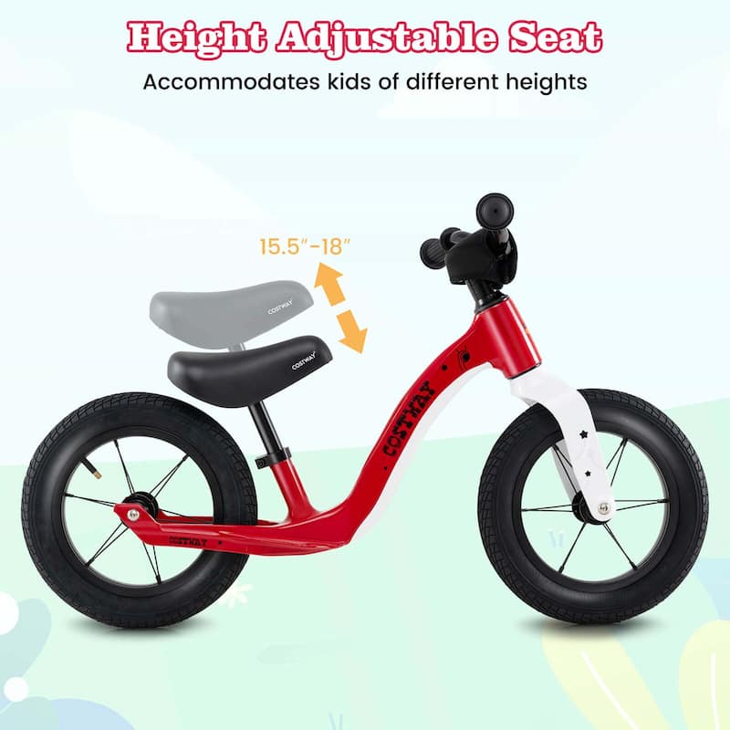 Costway 12 Inch Magnesium Toddler Balance Bike No Pedal Training - See Details